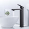 ARCORA Grifo de lavabo de alta presión, de acero inoxidable 304, con manguera de conexión de 50 cm, color negro