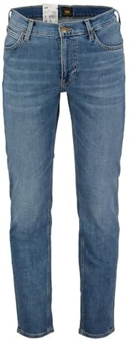 LEE - Jeans Herren - Regular Straight Fit - Daren Zip Fly - Sehr Dunkel Stone