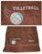 Handmade Handtuch 50 x 90 cm Beach Volleyball bestickt Wunschtext Name Geschenk Wunschfarbe
