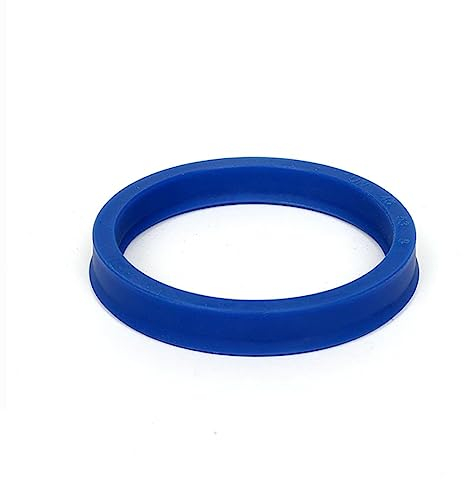 Gummiabdeckung Doppellippe,Wellendichtring, 1 Stück ID 50–58 mm Hydraulikzylinder-Öldichtring/UHS/U/Y-Typ Welle, allgemeine Dichtringdichtung, 53 x 65 x 8 mm (Size : 55x70x12mm)