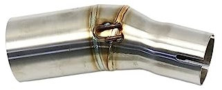 ENLIGMA Motorräder Auspuffanlage Slip-On Beweglicher Fahrrad-Motorrad-Auspuff-Schalldämpfer Mittel-Mittel-Verbindungsrohr-Adapter Connect Escape Moto Für Versys 250 X 300