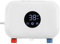 Elektrischer Durchlauferhitzer,weiße tankloser Mini-Warmwasserbereiter mit LED Temperaturanzeige,Thermostat,Druckfest,für Küchen, Badezimmer, Restaurants