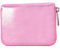 modamoda de - P04 - ital. Damen Portemonnaie Echtleder kurz, Farbe:Rosa Metallic