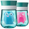 Landpark Trinklernbecher Willi & Hedi ab 9 Monate - Trinkbecher Baby 300 ml - Trinkbecher auslaufsicher, BPA frei - Baby Cup zum Trinken lernen