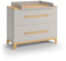 VitaliSpa Fasciatoio Malia, Quercia cashmere, 108 x 98 cm con 2 cassetti