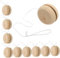 NAMOARLY 15St zappeln Kinderspielzeug -Jo-Jo- Heimwerken DIY zubehör bastelset basteln für Kid Toys yoyo spielzeuge Jo-Jo-Ball Fingerspielzeug für Holz