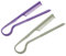 WRITWAA 2 Pièces Fer à Lisser Coupe Outil De Séparation Des Cheveux Peignes Style Lissage Bien Rose Peigne à Cheveux Pour Femme Peigne De Coiffure En Forme De Redresser