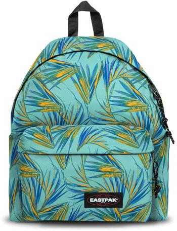 EASTPAK PADDED PAK'R Zaino, 24 L, Brize Palm Aqua, Blu
