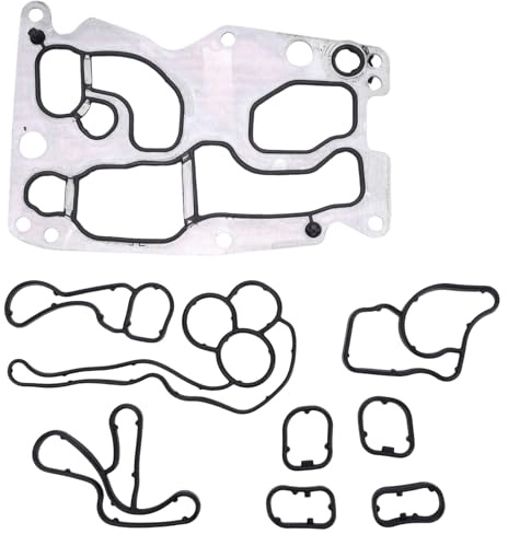 Joint de cylindre pour filtre à huile de voiture - Compatible avec F50 E90 F30 E91 F10 F11 X1 X3 X4 X6 N47 N57 - Remplace 11428516396, 8516396, 90069-43009, 9009 Référence produit : 06943. 009, 549303