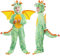 Spooktacular Creations deluxe kostüm set mit drachen rollenspiele spielzeug für kinder 3t grün