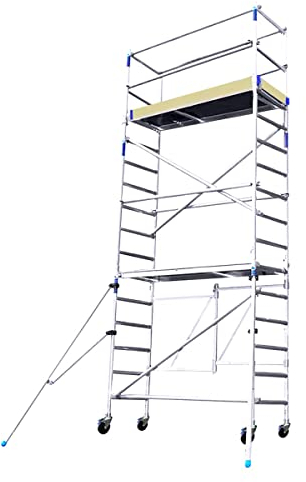 Gerüst, zusammenklappbar, Aluminium, Modell D (stapelbar)