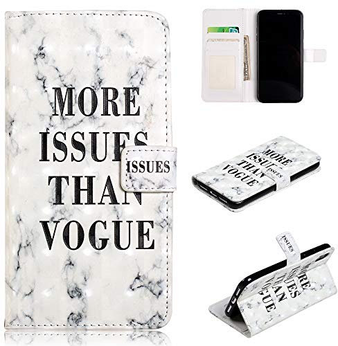Handyhülle iPhone XR Wallet Case 3D Malerei Farbiges Leder Tasche Flip Schutzhülle Anti-Scratch Shell Back Cover Folio Hüllen Schale Schutzhüllen für iPhone XR 6,1 Zoll ,Mehr Ausgabe als Vogue