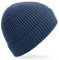 Beechfield Strick Beanie Classic blau
