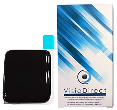 Visiodirect Ecran Complet pour Montre Apple Watch Series 3 42mm Verre ecran LCD + vitre Tactile