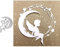 YunTrip Stanzformen für Kartenherstellung, Engel auf Mond, Metall-Stanzformen, Schablone für DIY, Scrapbooking, Album, Prägung, Foto, Basteln, Papierkarten, dekorative Bastelarbeiten