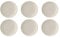 Villeroy & Boch Manufacture Rock Blanc 6er Set Brotteller weiß Ø15.5cm Porzellan