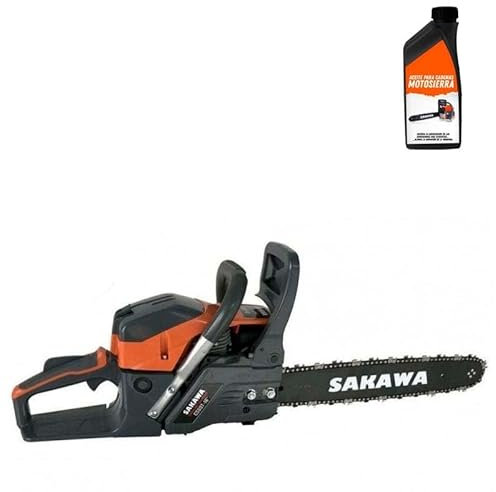 SAKAWA Motosierra Gasolina 48cc 16 + Aceite Engrase Cadena