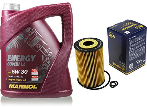 Ölwechsel Set 5L MANNOL Energy Combi LL 5W-30 + SCT Ölfilter Service 10164327