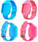 Ersatz Uhrenarmband mit HUYVMA Fitness Schrittzähler Uhr, 2 Ersatz Uhrenarmbänder enthalten, Super weiches leichtes Silikon Uhrenarmband, Edelstahlschnalle mit Logo