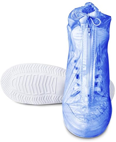 SULPO Copri scarpe impermeabili - Sovrascarpe riutilizzabile - Copriscarpe per pioggia - Copriscarpe antiscivolo - Copriscarpe pioggia