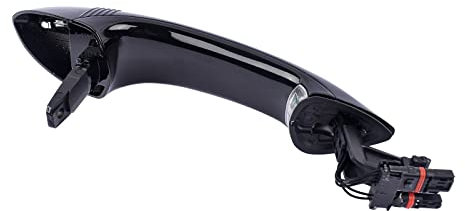 Dixhills Hinten Links Schwarz Außen Türgriff Kompatibel mit 5 6 7 Serie F07 F10 F11 F12 F13 F01 F02 F03, Ersatz für 51217231933