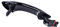 Dixhills Hinten Links Schwarz Außen Türgriff Kompatibel mit 5 6 7 Serie F07 F10 F11 F12 F13 F01 F02 F03, Ersatz für 51217231933