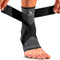 NativoDex Sprunggelenkbandage – Verstellbare Knöchelbandage für Plantarfasziitis & Achillessehne – Stabilisierung & Schutz – Atmungsaktive orthopädische Fußbandage für beide Füße