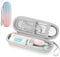 TYSORETY Zahnbürsten-Reiseetui für Oral-B/Oral-B Pro/Phlips Sonicare elektrische Zahnbürste, tragbares Hartschalen Reisetasche (Gradientenfarbe)