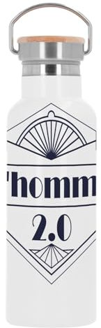 L'Homme 2.0 Luxury Vintage France Art Deco Thermo Flask - 500 ml (17 oz)