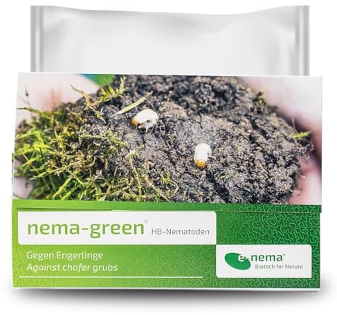 HB-Nematoden gegen Engerlinge | 10 Mio. für 20m² | nema-green von e-nema