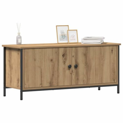 vidaXL TV-Schränk 100 x 35 x 45 cm Artisan-Eiche Holzwerkstoff