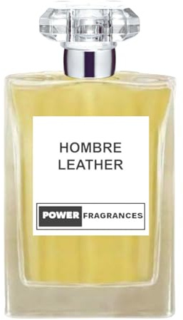 Power Fragrances 100ml Hombre Leather Inspired by Ombre L Extrait de Parfum – Unisex Luxury Scent with Leather, Long-Lasting, Bold & Smoky Fragrance | Vegan & Cruelty-Free | Made in UK