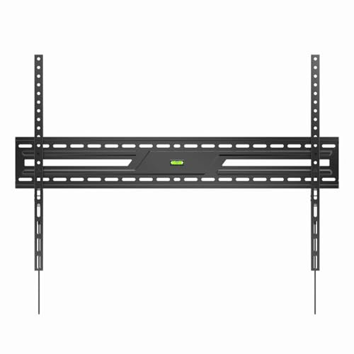 Gembird TV-Wandhalterung für 43”-100” Bildschirme, stabile Metallkonstruktion, VESA-kompatibel, ideal für Wohnzimmer und Büro - Schwarz