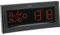TFA Dostmann Coloris Funk-Wetterstation, 35.1147.01, Innen und Aussen, mit Color Sharp Farbwechsel-Display und Außensender, Wettervorhersage, Schwarz, L 200 x B 30 x H 92 mm