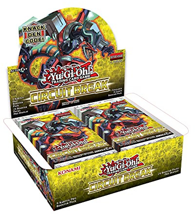 Konami Yu-Gi-Oh Trading Card Game Circuit Break Display-Deutsche Ausgabe