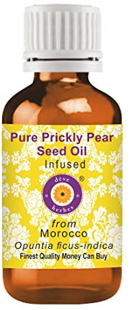 Deve Herbes Olio di fico d'India puro (Opuntia ficus-indica) 100% naturale, arricchito con qualità terapeutica, 50 ml