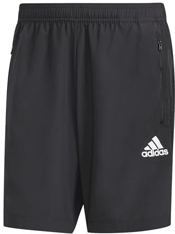adidas Men's Standard Aeroready Designed 2 Move Woven Sport Shorts, Black, Large