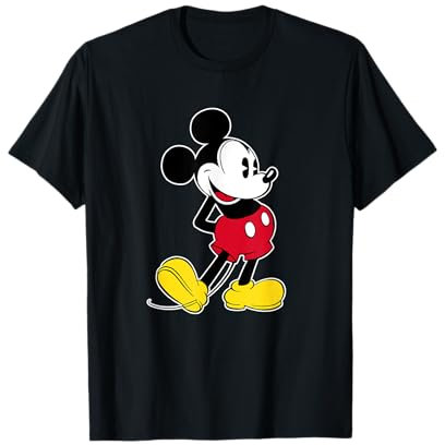 Disney Mickey Mouse Pose Clásica Camiseta