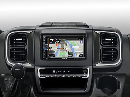 Alpine INE-W611DU8 | 6,5-Zoll Navigationssystem, Android Auto, Apple Carplay, Bluetooth/CD, DVD/USB/HDMI für FIAT Ducato Serie 8