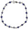 MYSTIC JEWELS by Dalia – Armband aus Silber – 19 cm (Marineblau)