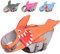 Schwimmweste Hunde Hai zum Schwimmen, Bootfahren, hundeschwimmweste mit Griff und Reflektierend für Kleine Mittlere und Große Hunde