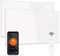 Cliheet 2ER Infrarot Wandheizung mit Thermostat - 600 Watt Infrarotheizung Standgerät APP Wandmontage Elektroheizung Energiesparend mit Timer Elektroheizkörper Heizung mit Fernbedienung