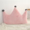 Viusneun Kuschelkissen Kinder, Weiche Flauschige Mond Krone Sternform Plüsch Kissen, Süßes Plüschtier Zierkissen Sofakissen Dekokissen für Kinderzimmer Schlafzimmer Deko (Krone klein,Rosa)