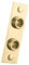 ENKI, P34, Easy Fix Wall Plate for Exposed Mini Thermostatic Shower Valves, Brushed Brass