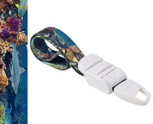 Rolseley Torniquete médico con patrón de pez coral arrecife y océano con hebilla de plástico ABS sin látex, banda elástica perfecta para médicos, enfermeras, estudiantes y paramédicos