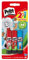 Pritt Klebestift Design-Motiv Set, sicherer und kinderfreundlicher Kleber für Kunst und Bastelarbeiten, starker Klebstoff für die Schule, 2x11g original und 1 x 10g bunter Pritt Stift, 9H PBS3B