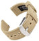 Archer Watch Straps - Canvas Uhrenarmbänder mit Schnellverschluss (Sandfarben, 22mm)