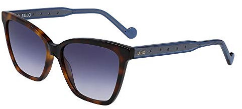 Liu Jo Unisex LJ727S 43000 Sunglasses, 215 Tortoise, 55