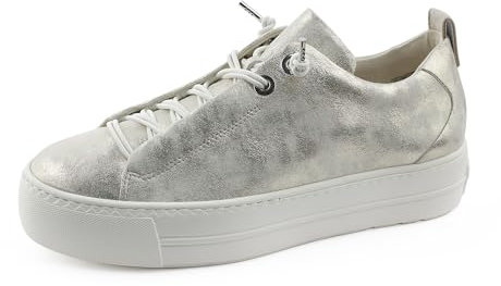 Paul Green Damen, Frauen Low-Top Sneaker,Halbschuhe,straßenschuhe,Strassenschuhe,Sportschuhe,Freizeitschuhe,Turnschuhe,Gold (JA),38 EU / 5 UK