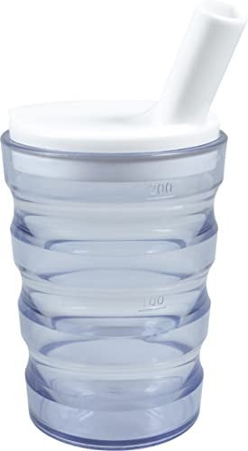 Aidapt Ultra Grip Non Spill Cup,Ergonomic Design,Hot and Cold Liquids,Small Hole Spout,Non-Slip Mug,Children,Elderly,Disabled,Arthritis,Parkinsons,200ml Capacity,Dishwasher & Microwave Safe